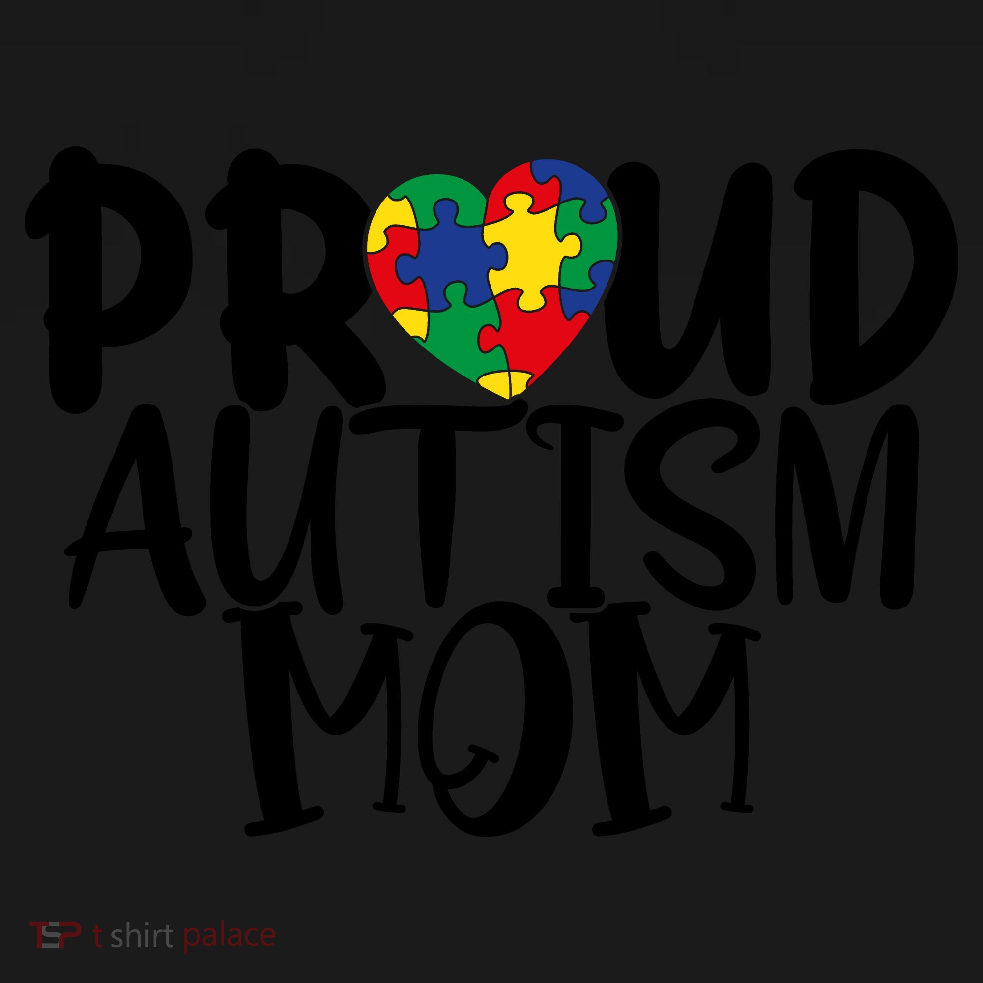 Proud Autism Mom Cute Autism Awareness Gift Backpack