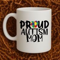 Proud Autism Mom Cute Autism Awareness Gift Coffee Mug thumb 2
