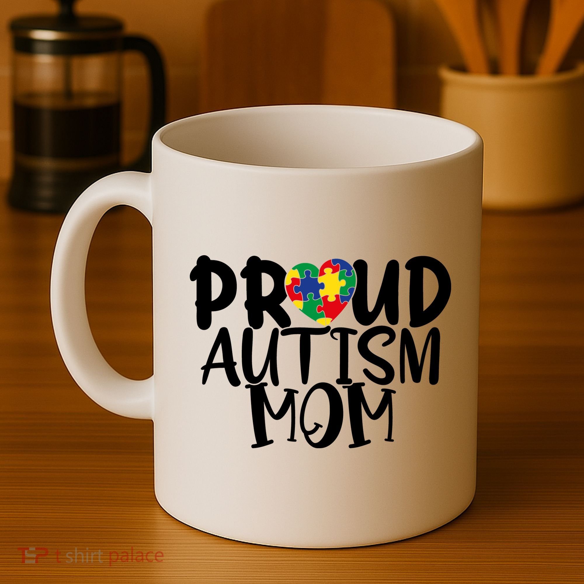 Proud Autism Mom Cute Autism Awareness Gift Coffee Mug