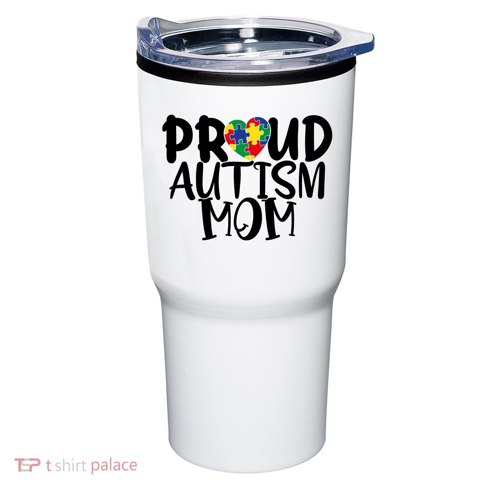 Proud Autism Mom Cute Autism Awareness Gift Tumbler