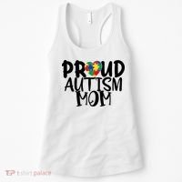 Proud Autism Mom Cute Autism Awareness Gift Women's Tank Top thumb 0