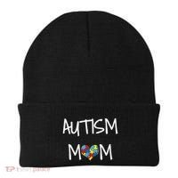 PROUD AUTISM MOM Beanie thumb 0