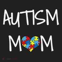 PROUD AUTISM MOM Beanie thumb 2