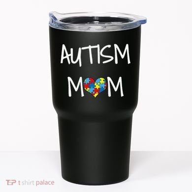 PROUD AUTISM MOM Tumbler
