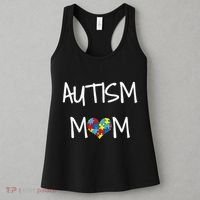 PROUD AUTISM MOM Women's Tank Top thumb 3