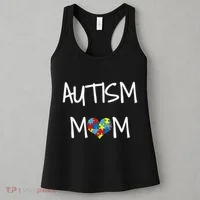 PROUD AUTISM MOM Women's Tank Top thumb 3