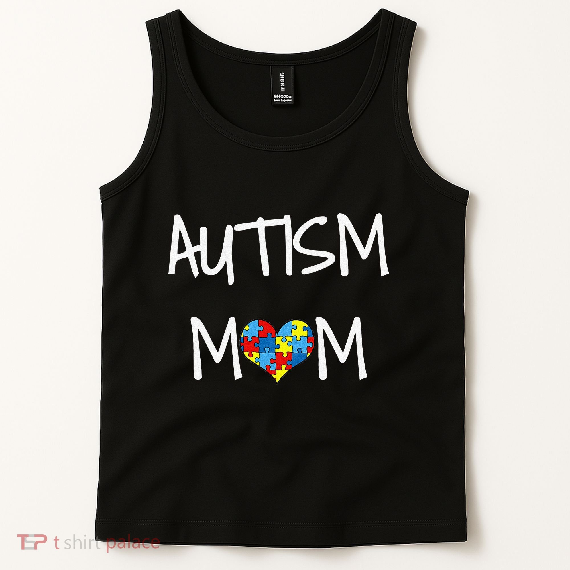 PROUD AUTISM MOM Tank Top