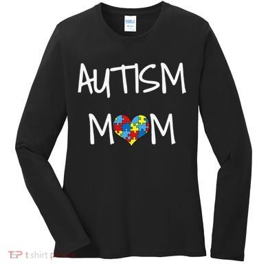 PROUD AUTISM MOM Women's Long Sleeve Shirt