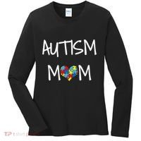 PROUD AUTISM MOM Women's Long Sleeve Shirt thumb 0