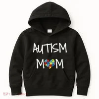 PROUD AUTISM MOM Kids Hoodie thumb 0