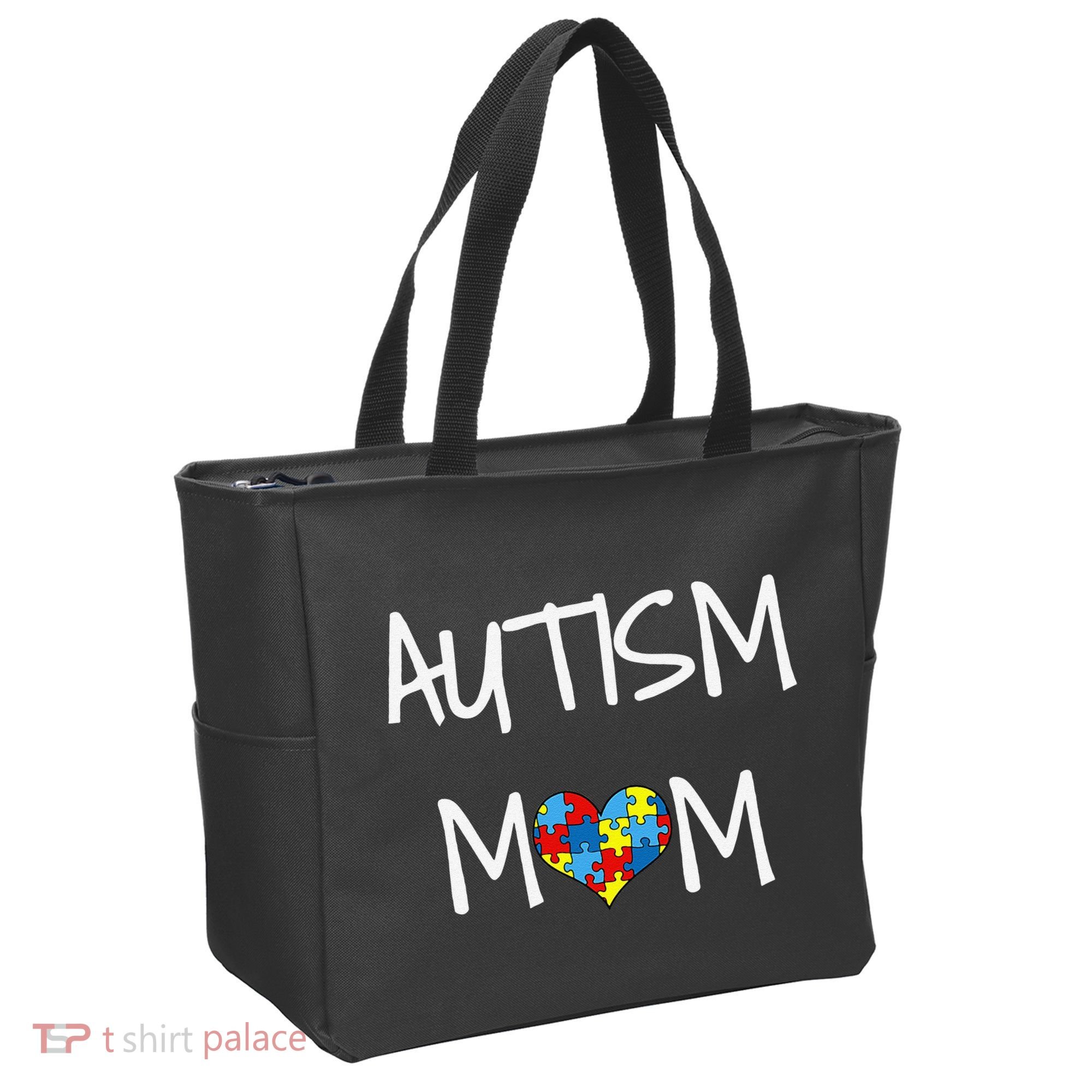 PROUD AUTISM MOM Tote Bag