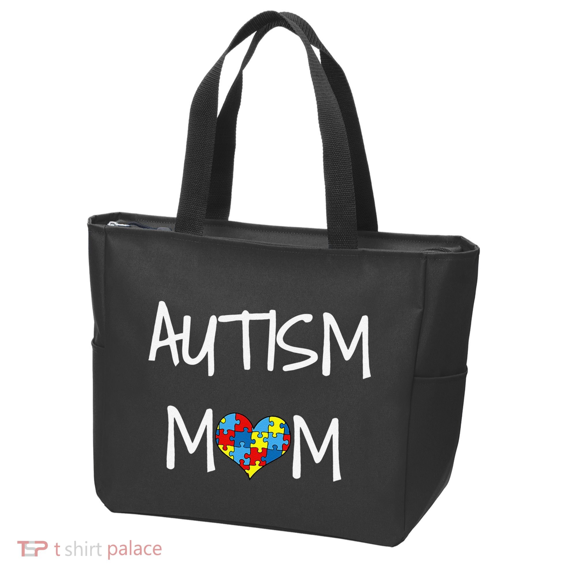 PROUD AUTISM MOM Tote Bag