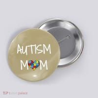 PROUD AUTISM MOM Button thumb 0