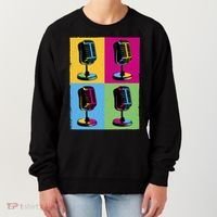 Pop Art Microphone Music Women's Sweatshirt thumb 0