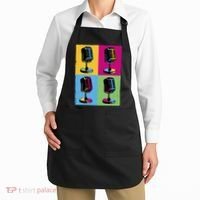 Pop Art Microphone Music Apron thumb 2