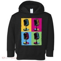 Pop Art Microphone Music Toddler Hoodie thumb 0