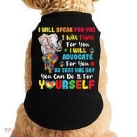 puzzle Autism Mom Elephant Autism Awareness Doggie Tank thumb 0