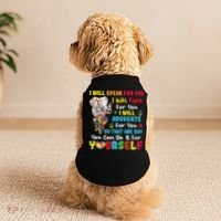 puzzle Autism Mom Elephant Autism Awareness Doggie Tank thumb 2