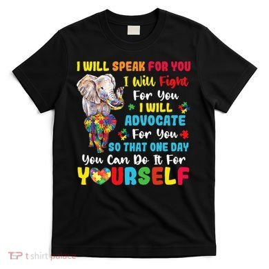 puzzle Autism Mom Elephant Autism Awareness T-Shirt