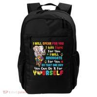 puzzle Autism Mom Elephant Autism Awareness Backpack thumb 0