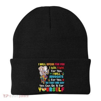 puzzle Autism Mom Elephant Autism Awareness Beanie