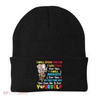 puzzle Autism Mom Elephant Autism Awareness Beanie thumb 0