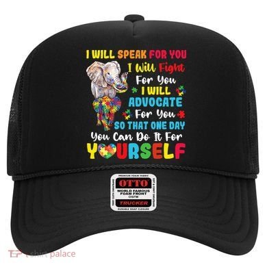puzzle Autism Mom Elephant Autism Awareness Hat
