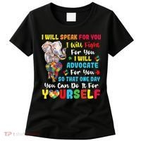 puzzle Autism Mom Elephant Autism Awareness Women's T-Shirt thumb 0