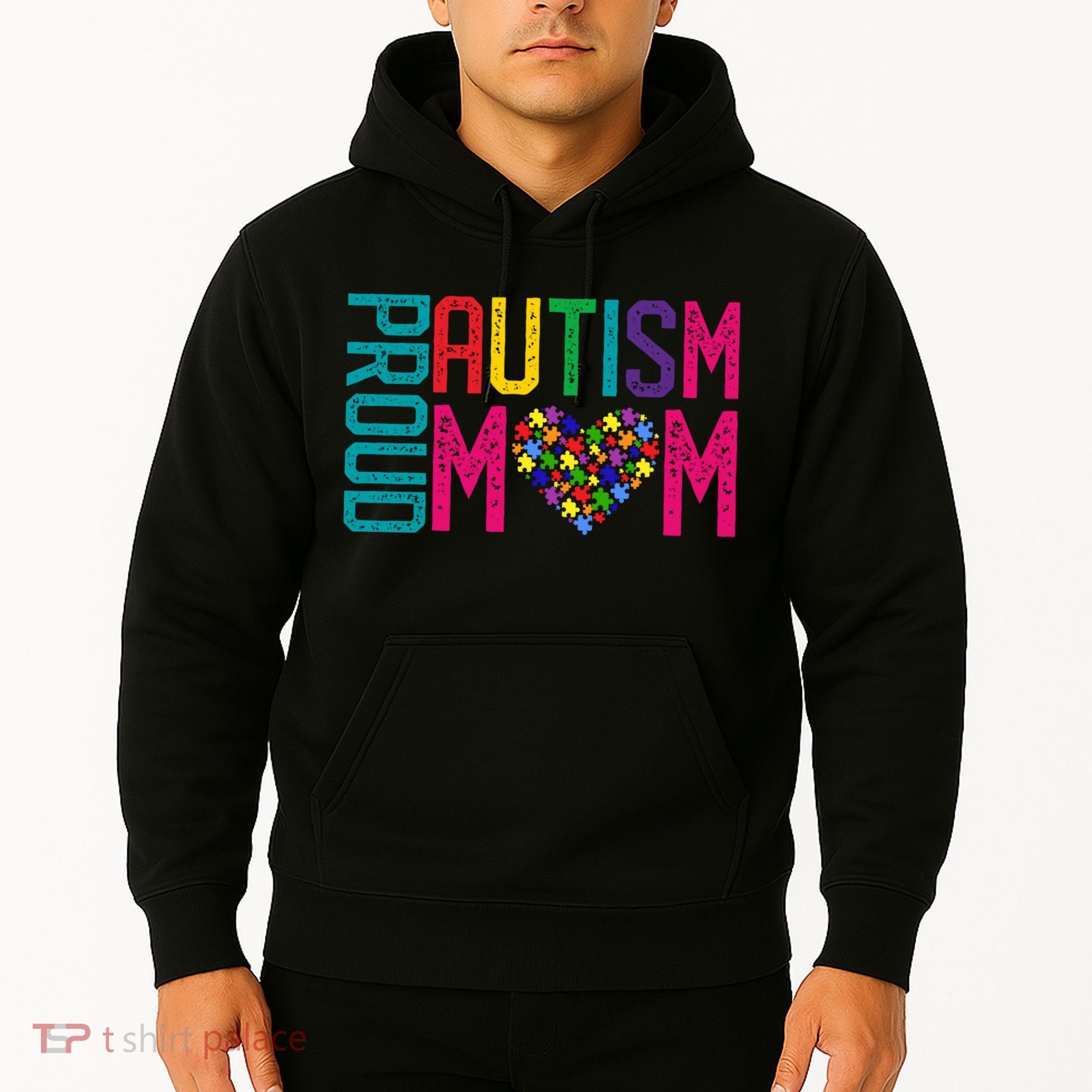 Proud Autism Mom Autism Awareness Day Month Hoodie