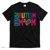 Proud Autism Mom Autism Awareness Day Month T-Shirt thumb 0