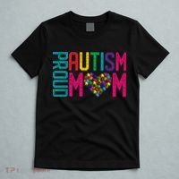 Proud Autism Mom Autism Awareness Day Month T-Shirt thumb 5