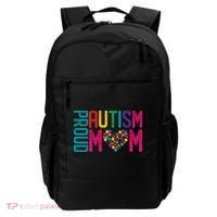 Proud Autism Mom Autism Awareness Day Month Backpack thumb 0