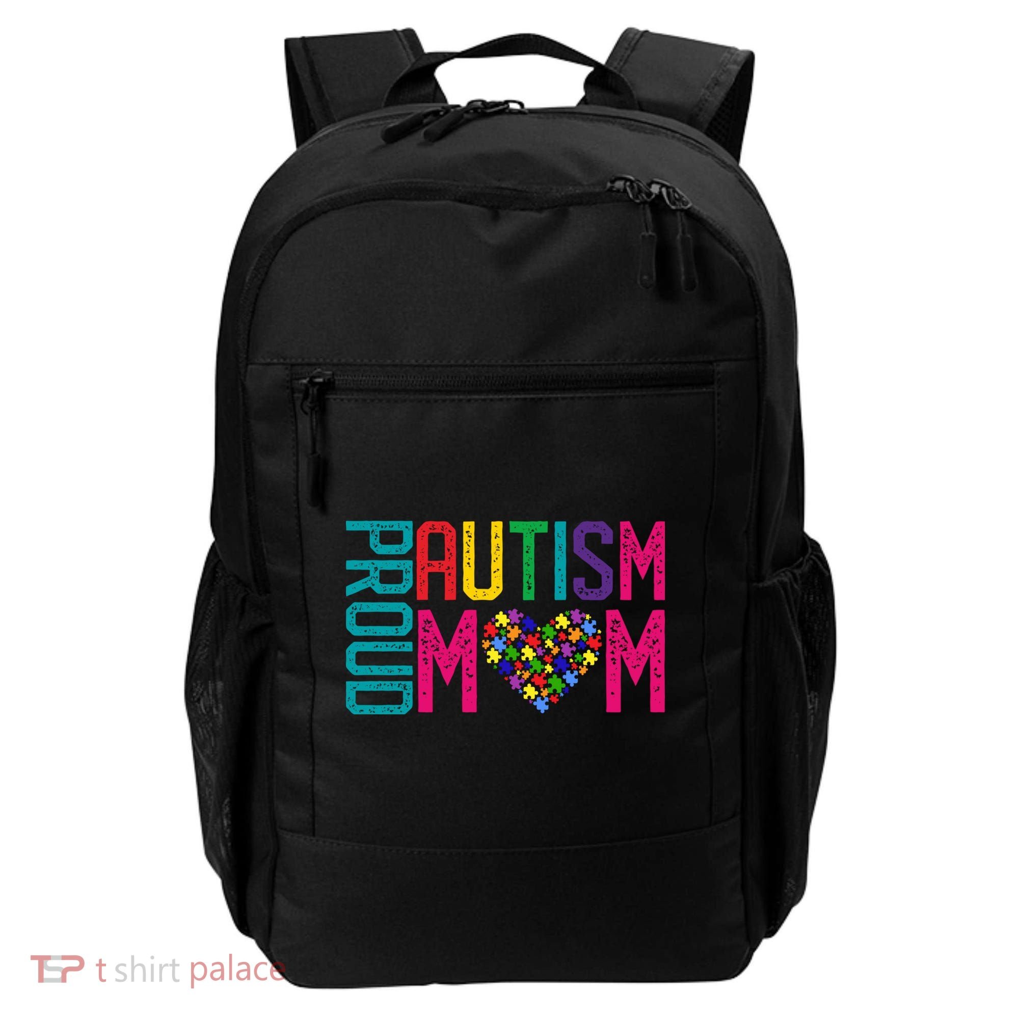 Proud Autism Mom Autism Awareness Day Month Backpack