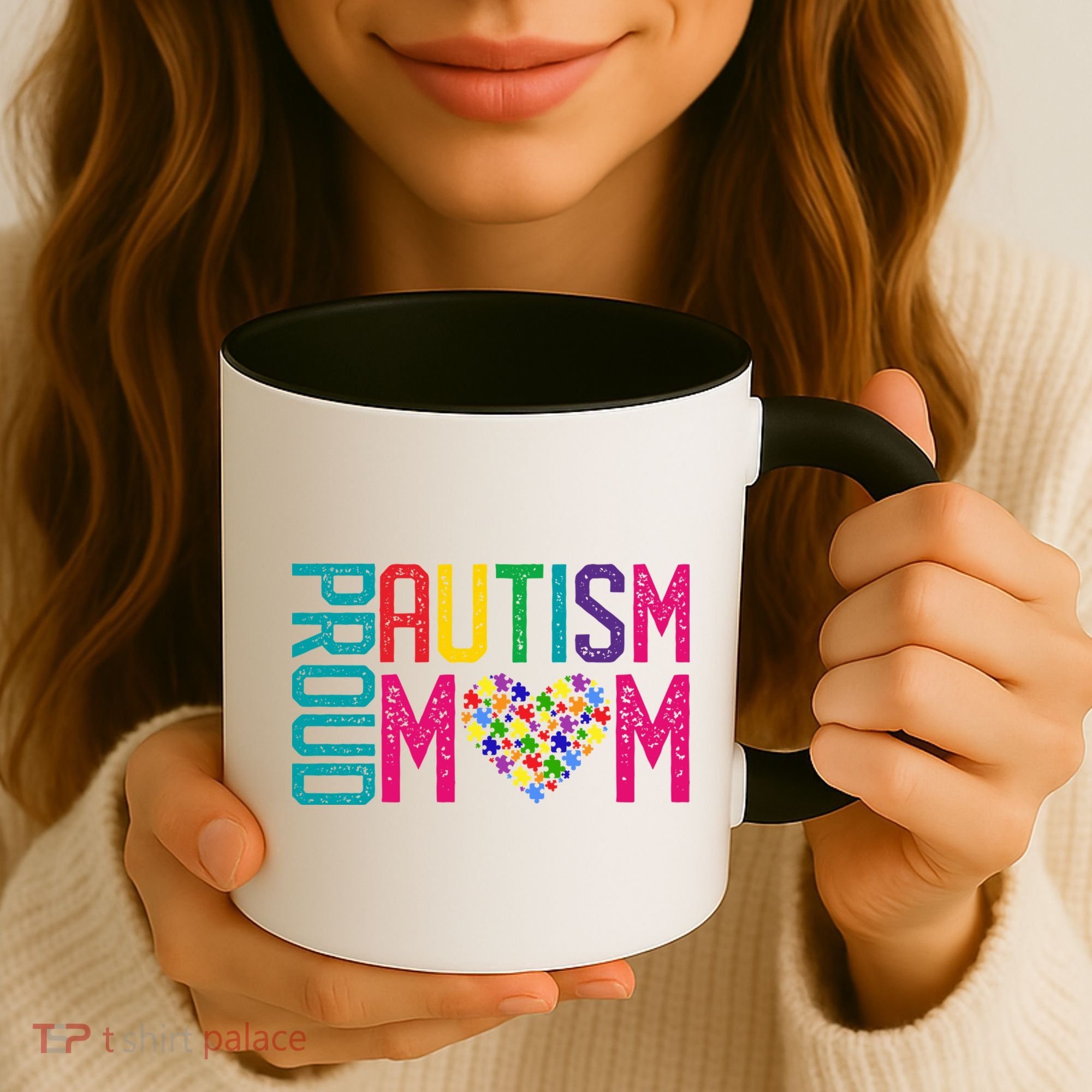 Proud Autism Mom Autism Awareness Day Month Coffee Mug