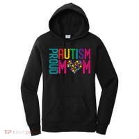 Proud Autism Mom Autism Awareness Day Month Women's Hoodie thumb 0