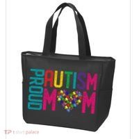 Proud Autism Mom Autism Awareness Day Month Tote Bag thumb 3