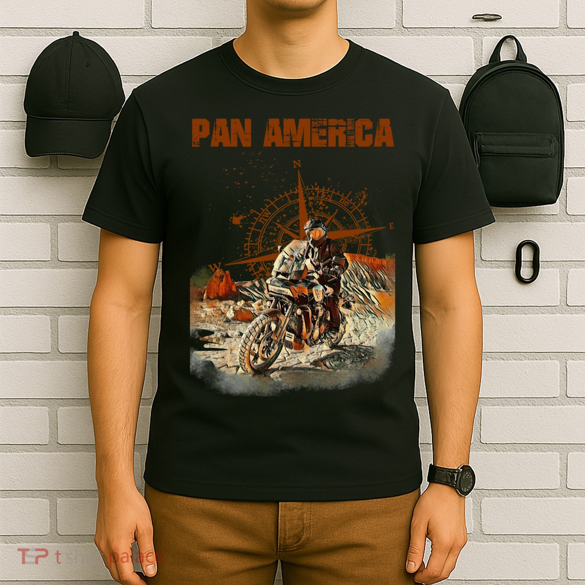 Pan America Motorcycle Big Trail 2022 T-Shirt