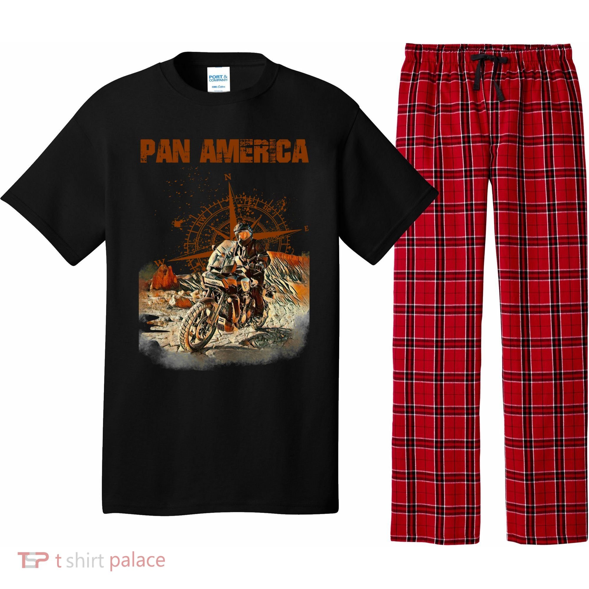 Pan America Motorcycle Big Trail 2022 Pajama Set