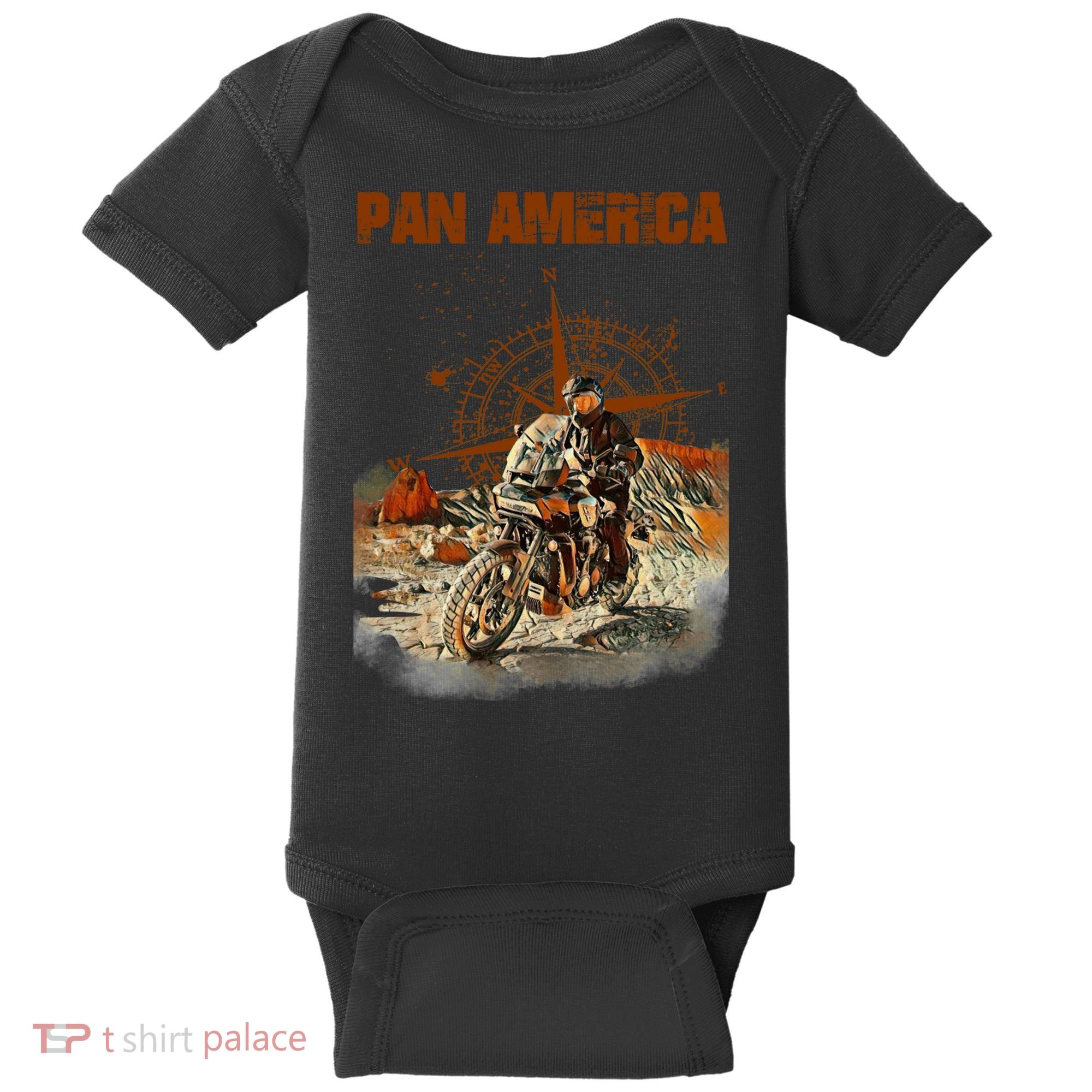 Pan America Motorcycle Big Trail 2022 Baby Bodysuit
