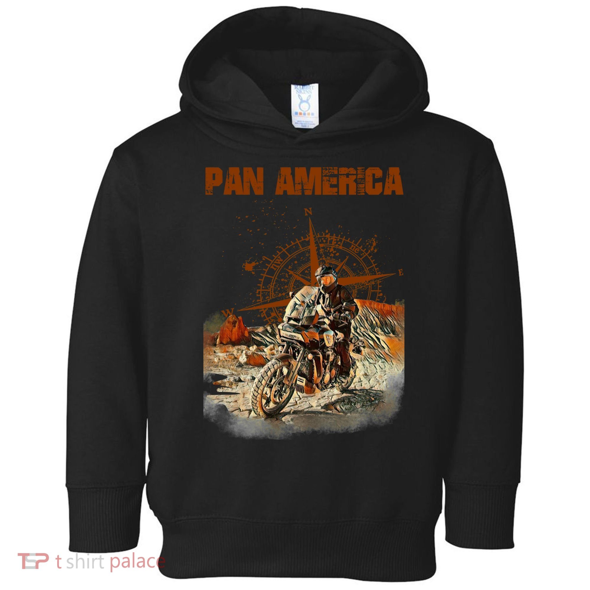 Pan America Motorcycle Big Trail 2022 Toddler Hoodie