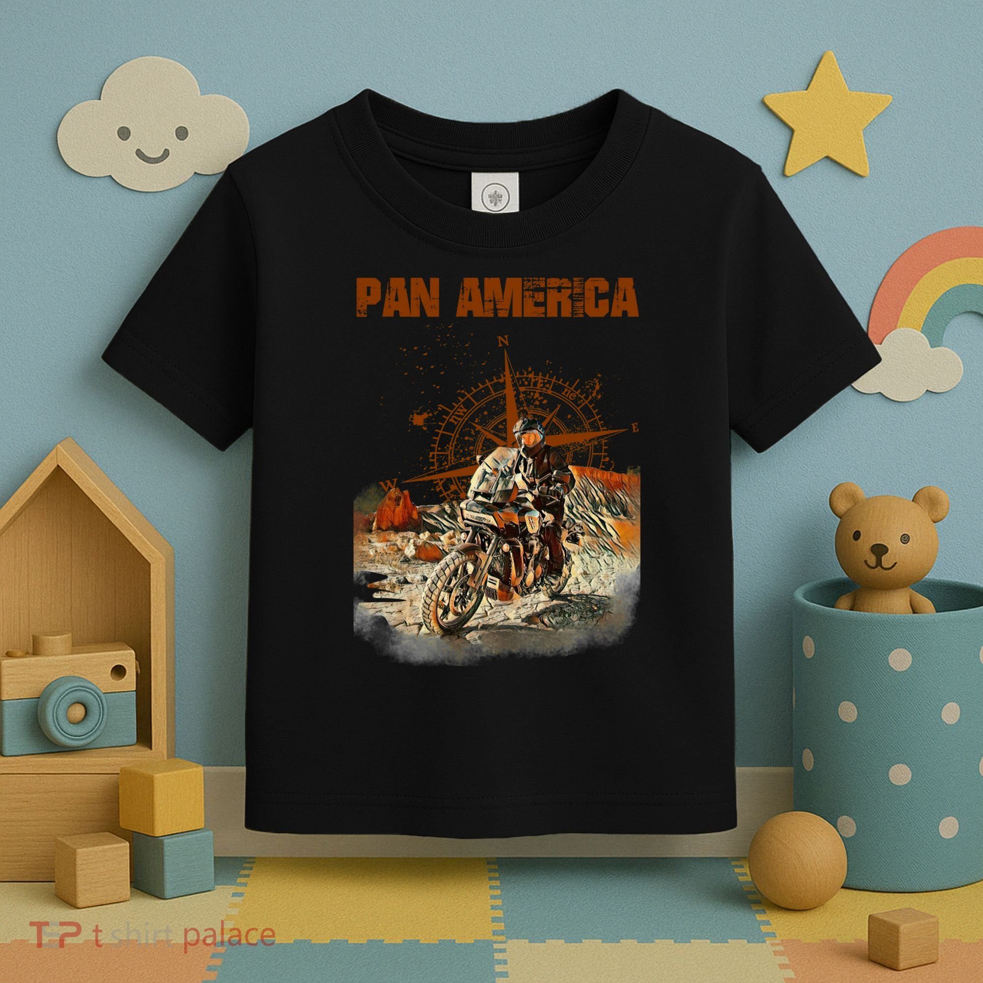 Pan America Motorcycle Big Trail 2022 Toddler T-Shirt