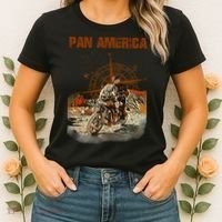 Pan America Motorcycle Big Trail 2022 Women's T-Shirt thumb 2