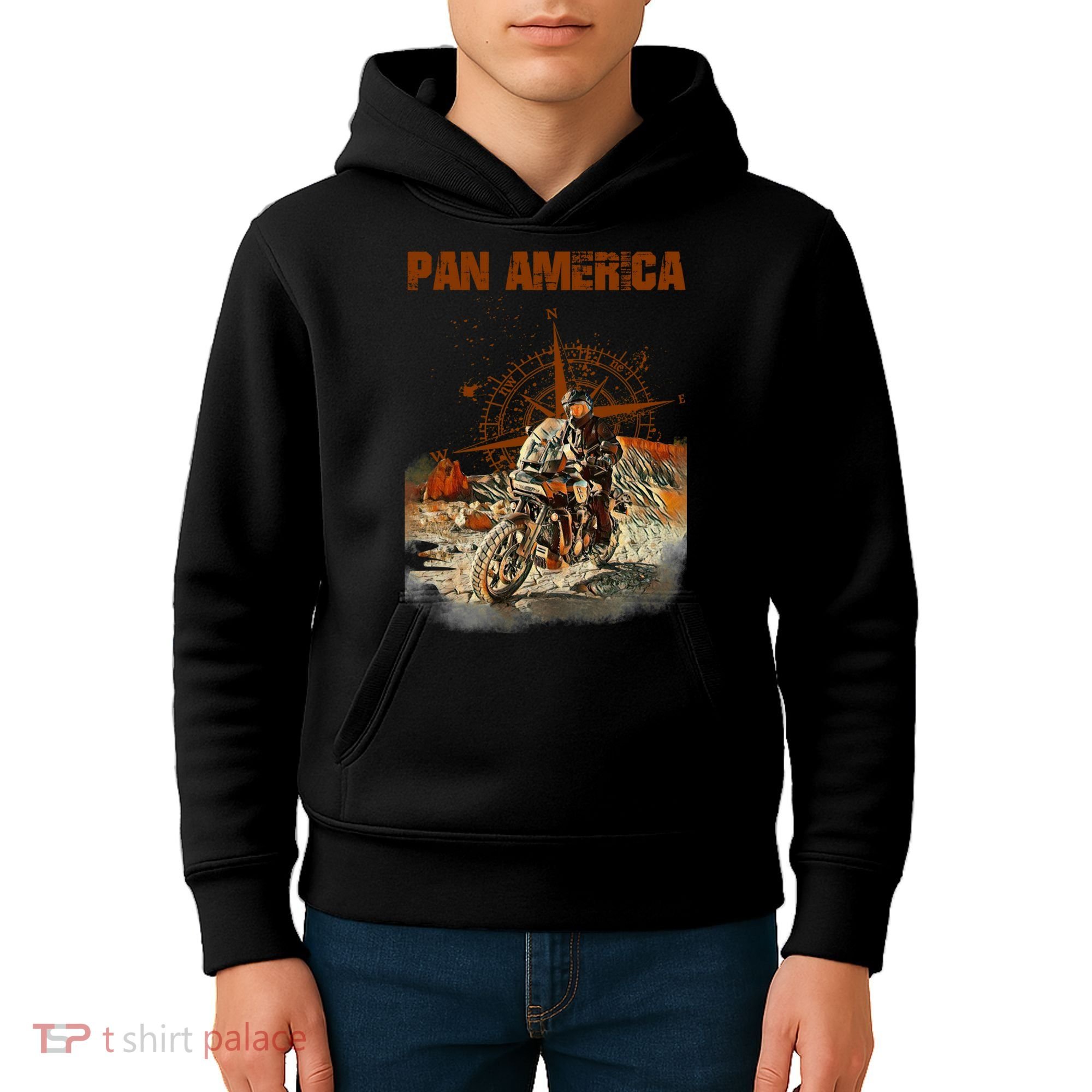 Pan America Motorcycle Big Trail 2022 Kids Hoodie