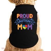 Proud Autism Mom Awareness Gift Doggie Tank thumb 0
