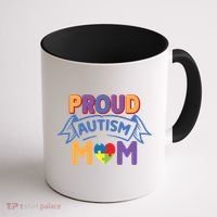 Proud Autism Mom Awareness Gift Coffee Mug thumb 1