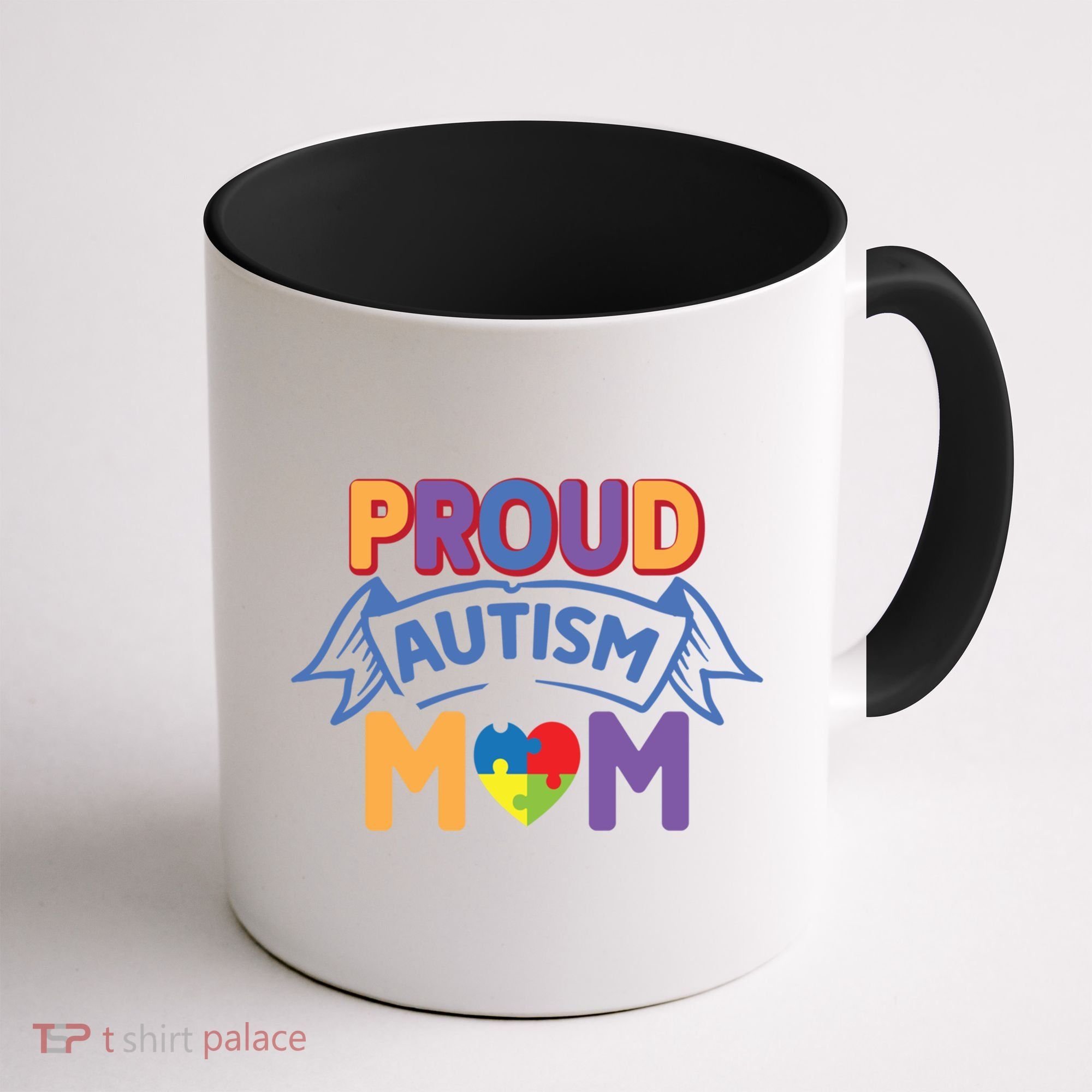 Proud Autism Mom Awareness Gift Coffee Mug