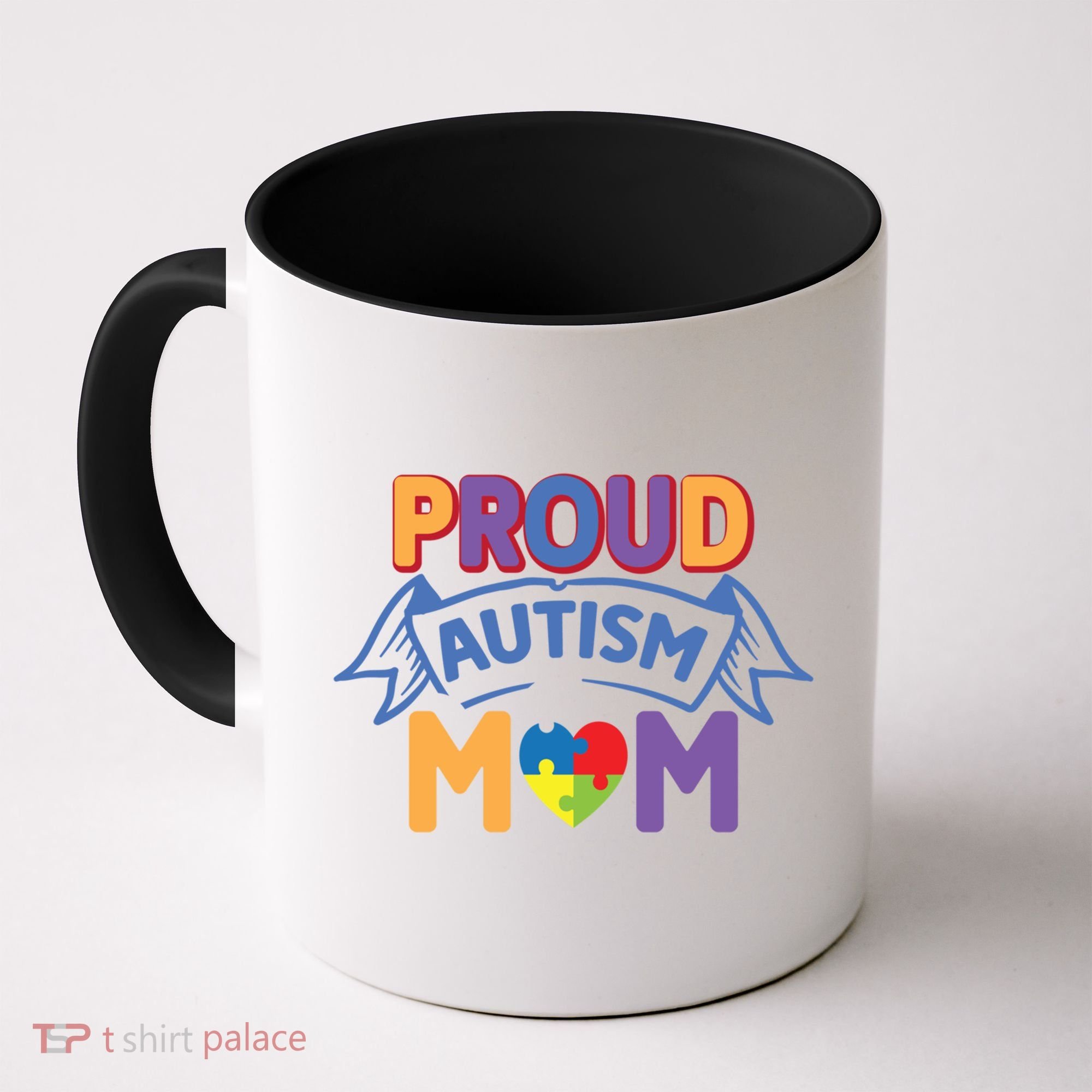 Proud Autism Mom Awareness Gift Coffee Mug