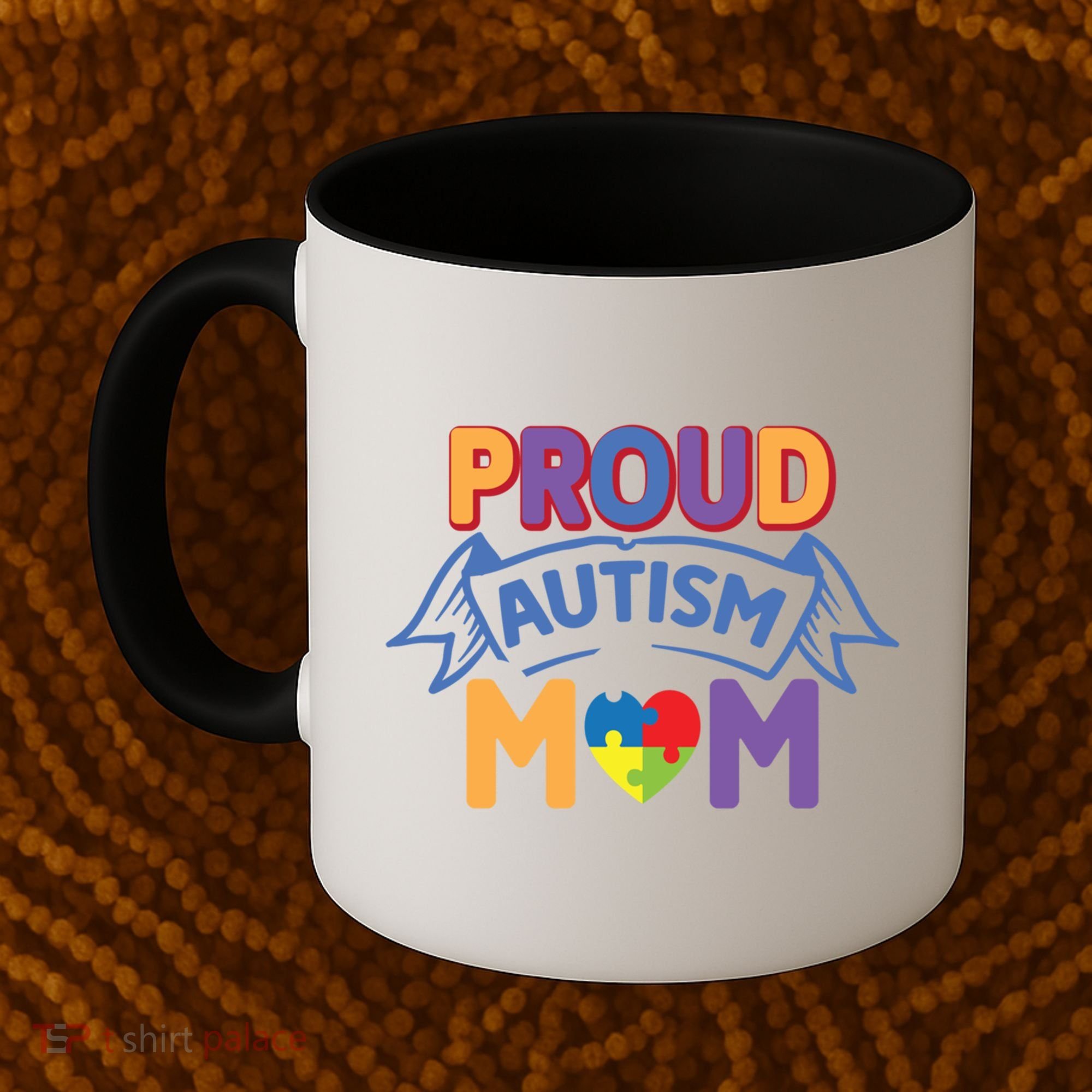 Proud Autism Mom Awareness Gift Coffee Mug