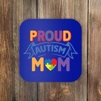 Proud Autism Mom Awareness Gift Coaster thumb 0