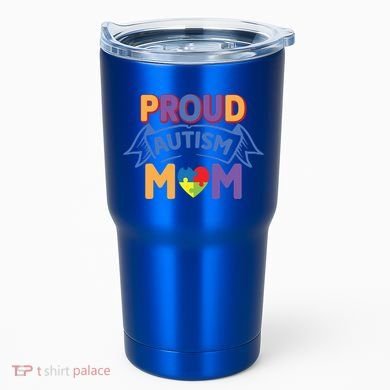 Proud Autism Mom Awareness Gift Tumbler